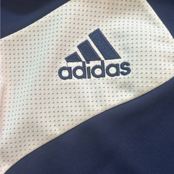 Adidas ClimaCool Blue Full Zip Track Jacket Men’s Large - Picture 4 of 5